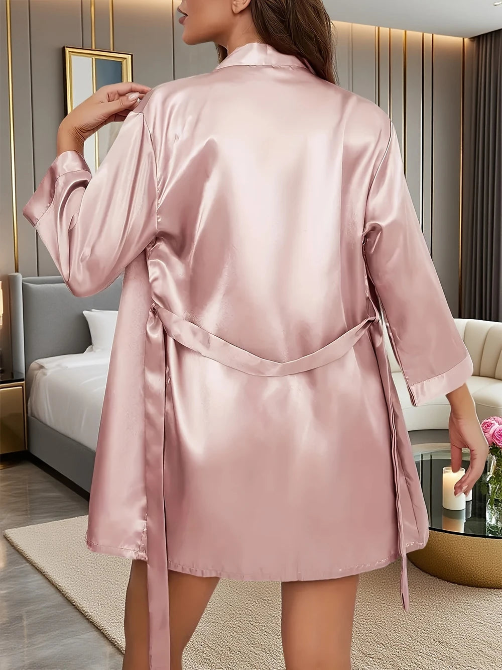 Satin Pyjamas Set