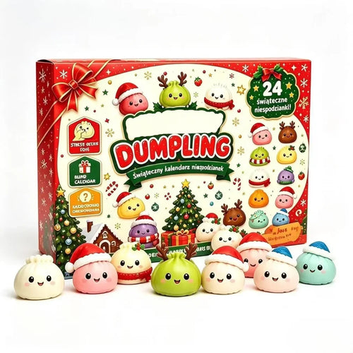 Julsnedräkning Dumpling Squishy Adventskalender