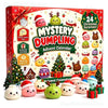 Julsnedräkning Dumpling Squishy Adventskalender