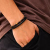 Graverat Tigeröga-armband till sonen(Lyckoarmband)