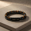 Graverat Tigeröga-armband till sonen(Lyckoarmband)